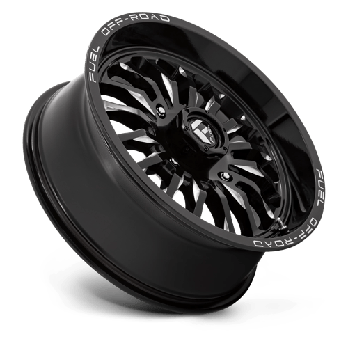 Fuel UTV | D821 ARC UTV | 18.0x7.00 | 4X156 | 13 | GLOSS BLACK MILLED