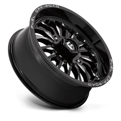 Fuel UTV | D821 ARC UTV | 18.0x7.00 | 4X156 | 13 | GLOSS BLACK MILLED