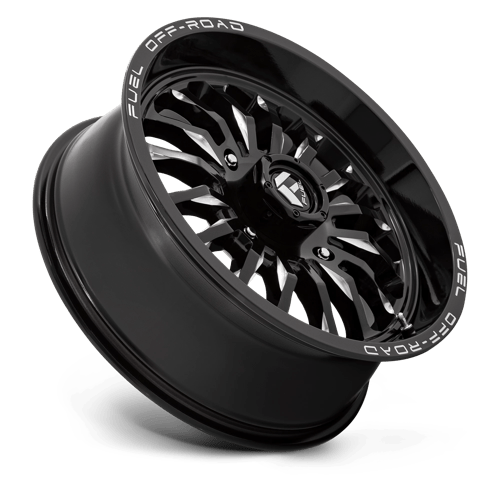 Fuel UTV | D821 ARC UTV | 18.0x7.00 | 4X137 | 13 | GLOSS BLACK MILLED