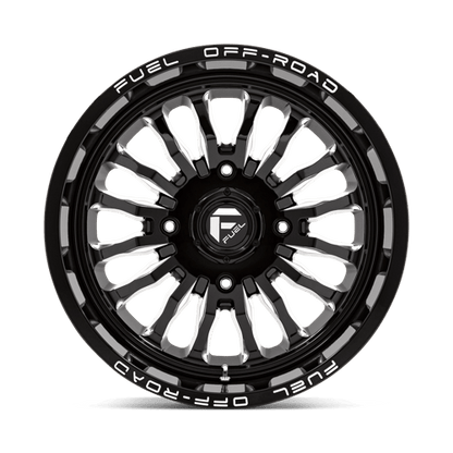 Fuel UTV | D821 ARC UTV | 18.0x7.00 | 4X137 | 13 | GLOSS BLACK MILLED