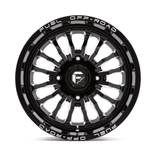 Fuel UTV | D821 ARC UTV | 20.0x7.00 | 4X137 | 13 | GLOSS BLACK MILLED