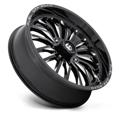 Fuel UTV | D821 ARC UTV | 22.0x7.00 | 4X156 | 13 | GLOSS BLACK MILLED