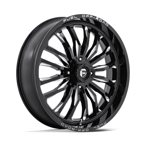 Fuel UTV | D821 ARC UTV | 24.0x7.00 | 4X137 | 13 | GLOSS BLACK MILLED