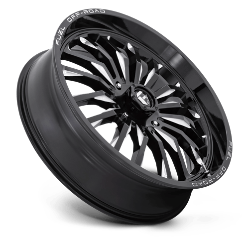 Fuel UTV | D821 ARC UTV | 24.0x7.00 | 4X137 | 13 | GLOSS BLACK MILLED