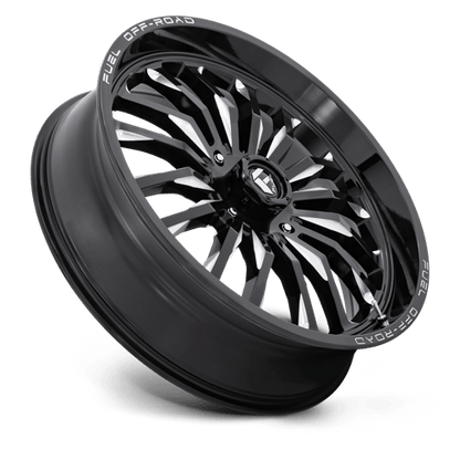 Fuel UTV | D821 ARC UTV | 24.0x7.00 | 4X137 | 13 | GLOSS BLACK MILLED