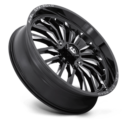Fuel UTV | D821 ARC UTV | 24.0x7.00 | 4X156 | 13 | GLOSS BLACK MILLED