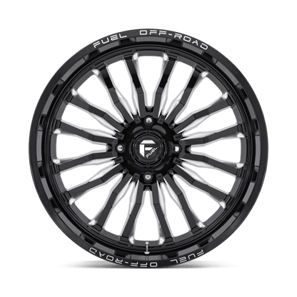 Fuel UTV | D821 ARC UTV | 24.0x7.00 | 4X156 | 13 | GLOSS BLACK MILLED