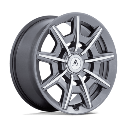 Asanti Black | AB041 ESQUIRE | 20.0x10.50 | 5X112/5X120 | 38 | GLOSS ANTHRACITE BRIGHT MACH