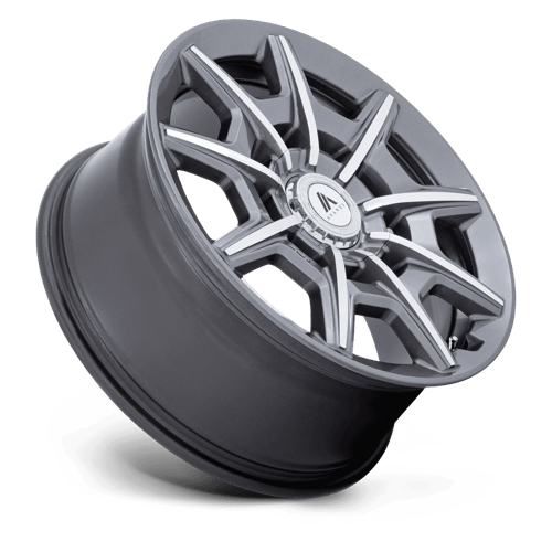 Asanti Black | AB041 ESQUIRE | 22.0x9.00 | 5X112/5X120 | 35 | GLOSS ANTHRACITE BRIGHT MACH