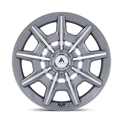 Asanti Black | AB041 ESQUIRE | 22.0x9.00 | 5X112/5X120 | 35 | GLOSS ANTHRACITE BRIGHT MACH