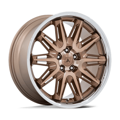 Asanti Black | AB047 IMPERATOR | 20.0x9.00 | 5X120 | 27 | BRONZE MACHINED W/ SS LIP
