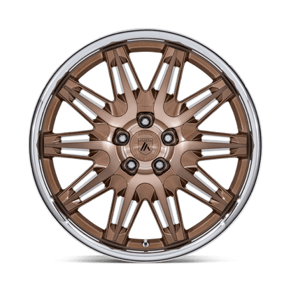 Asanti Black | AB047 IMPERATOR | 20.0x10.50 | 5X112 | 38 | BRONZE MACHINED W/ SS LIP