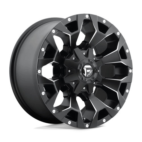 Fuel 1PC | D546 ASSAULT | 18.0x9.00 | 6X135/6X139.7 | -13 | MATTE BLACK MILLED