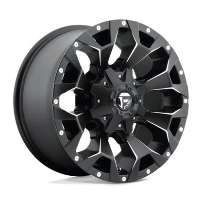 Fuel 1PC | D546 ASSAULT | 18.0x9.00 | 6X135/6X139.7 | -13 | MATTE BLACK MILLED