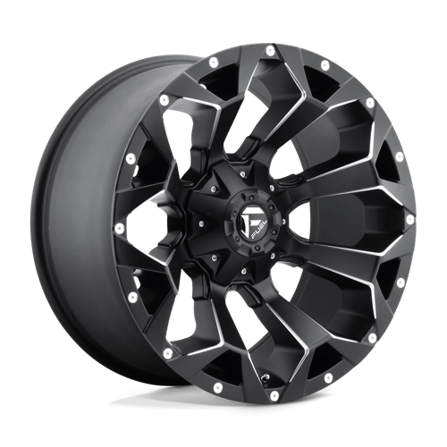 Fuel 1PC | D546 ASSAULT | 20.0x9.00 | 8X165.1 | 1 | MATTE BLACK MILLED