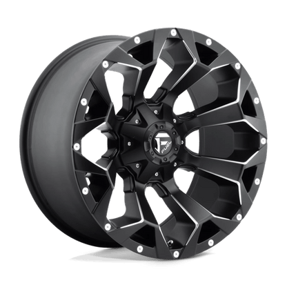 Fuel 1PC | D546 ASSAULT | 20.0x12.00 | 5X139.7/5X150 | -43 | MATTE BLACK MILLED