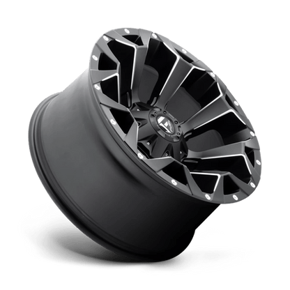 Fuel 1PC | D546 ASSAULT | 17.0x9.00 | 6X135/6X139.7 | 1 | MATTE BLACK MILLED