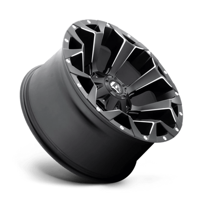 Fuel 1PC | D546 ASSAULT | 18.0x9.00 | 5X139.7/5X150 | 20 | MATTE BLACK MILLED