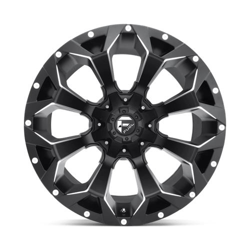 Fuel 1PC | D546 ASSAULT | 20.0x9.00 | 6X120 | 7 | MATTE BLACK MILLED