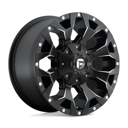 Fuel 1PC | D546 ASSAULT | 17.0x8.50 | 6X135/6X139.7 | 25 | MATTE BLACK MILLED