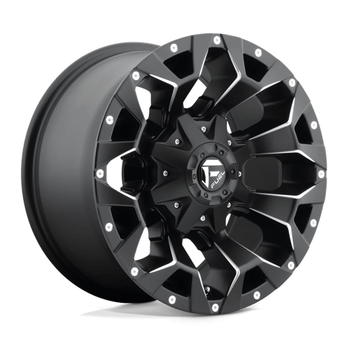 Fuel 1PC | D546 ASSAULT | 17.0x9.00 | 6X135/6X139.7 | 1 | MATTE BLACK MILLED