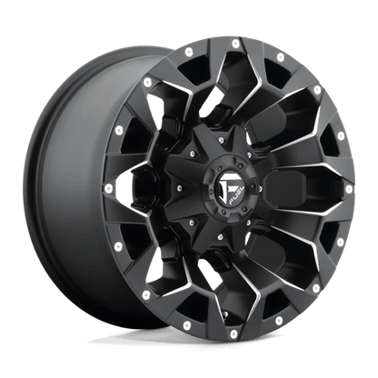 Fuel 1PC | D546 ASSAULT | 17.0x9.00 | 6X135/6X139.7 | 1 | MATTE BLACK MILLED