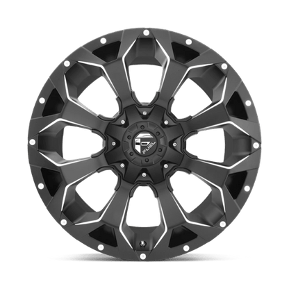 Fuel 1PC | D546 ASSAULT | 20.0x9.00 | 6X135/6X139.7 | 20 | MATTE BLACK MILLED