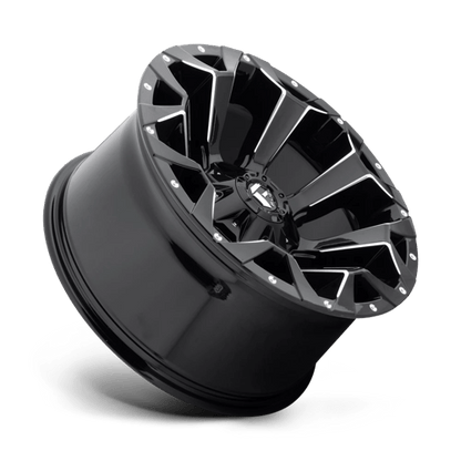 Fuel 1PC | D576 ASSAULT | 18.0x9.00 | 5X114.3/5X127 | 1 | GLOSS BLACK MILLED