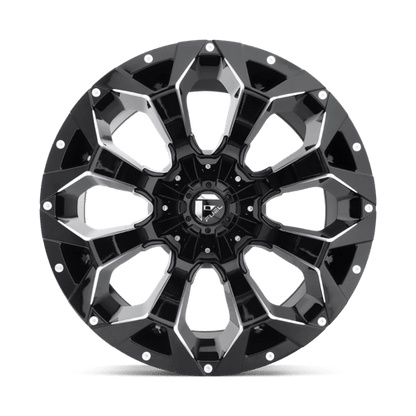 Fuel 1PC | D576 ASSAULT | 20.0x9.00 | 5X139.7/5X150 | 1 | GLOSS BLACK MILLED