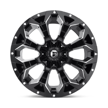 Fuel 1PC | D576 ASSAULT | 20.0x9.00 | 8X170 | 1 | GLOSS BLACK MILLED