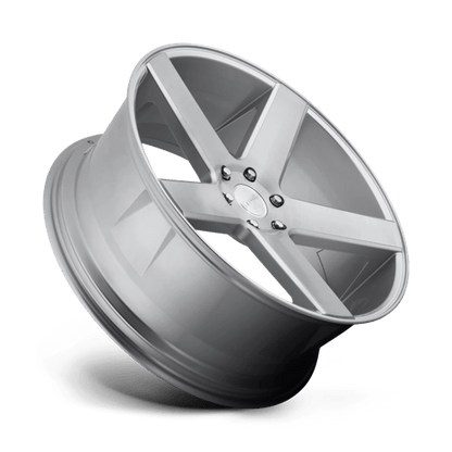 DUB 1PC | S218 BALLER | 22.0x9.50 | 6X139.7 | 19 | GLOSS SILVER BRUSHED