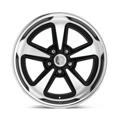 US Mag 1PC | U109 BANDIT | 17.0x8.00 | 5X120.65 | 1 | MATTE BLACK MACHINED