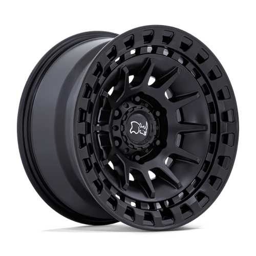 Black Rhino Hard Alloys | BARRAGE | 17.0x8.50 | 5X127 | -10 | MATTE BLACK