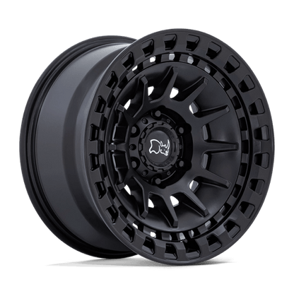 Black Rhino Hard Alloys | BARRAGE | 17.0x8.50 | 5X127 | -10 | MATTE BLACK