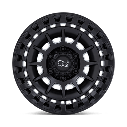 Black Rhino Hard Alloys | BARRAGE | 17.0x8.50 | 5X127 | -10 | MATTE BLACK