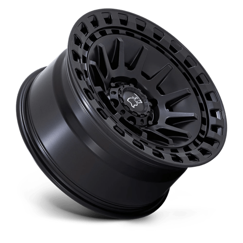 Black Rhino Hard Alloys | BARRAGE | 18.0x9.00 | 5X127 | 0 | MATTE BLACK
