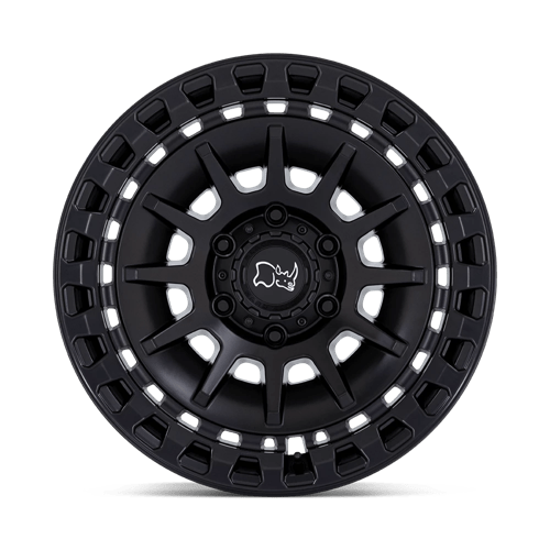 Black Rhino Hard Alloys | BARRAGE | 18.0x9.00 | 5X127 | 0 | MATTE BLACK