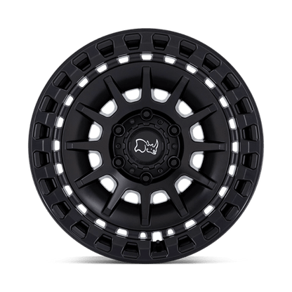 Black Rhino Hard Alloys | BARRAGE | 18.0x9.00 | 5X127 | 0 | MATTE BLACK