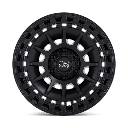 Black Rhino Hard Alloys | BARRAGE | 18.0x9.00 | 6X135 | 0 | MATTE BLACK
