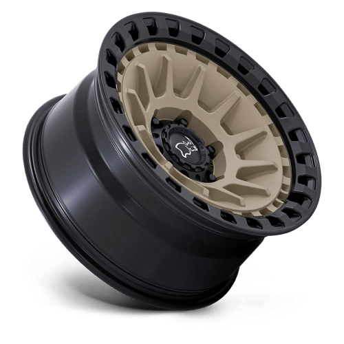 Black Rhino Hard Alloys | BARRAGE | 17.0x8.50 | 6X135 | -10 | DESERT SAND ON MATTE BLACK