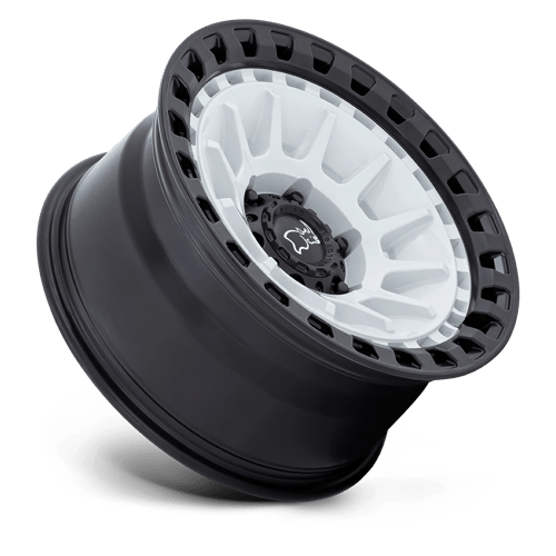 Black Rhino Hard Alloys | BARRAGE | 17.0x8.50 | 6X139.7 | -10 | GLOSS WHITE ON MATTE BLACK
