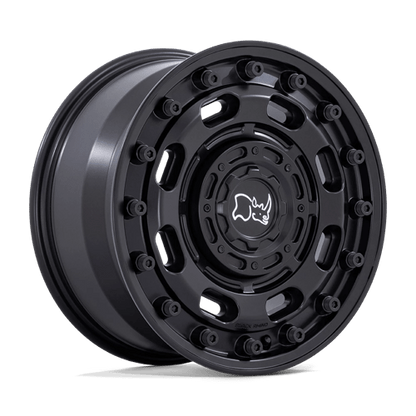 Black Rhino Hard Alloys | ATLAS | 17.0x8.00 | 6X130 | 38 | MATTE BLACK