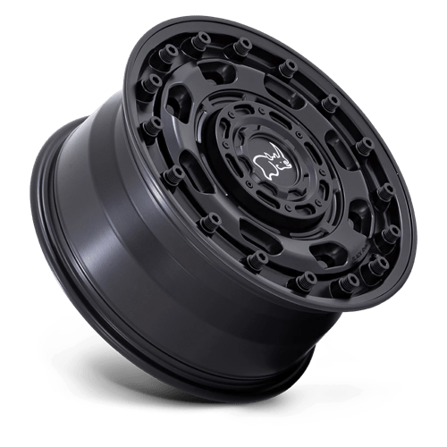Black Rhino Hard Alloys | ATLAS | 17.0x8.00 | 6X130 | 38 | MATTE BLACK