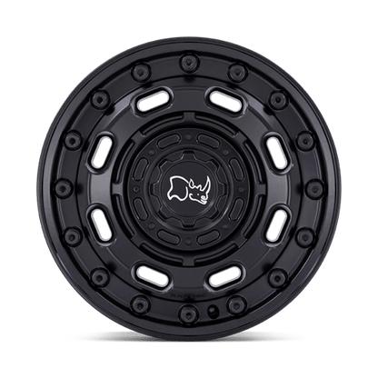 Black Rhino Hard Alloys | ATLAS | 17.0x8.00 | 6X130 | 38 | MATTE BLACK