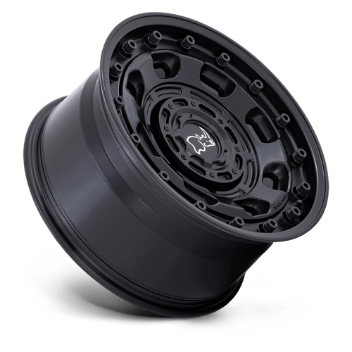 Black Rhino Hard Alloys | ATLAS | 16.0x8.00 | 5X160 | 38 | MATTE BLACK