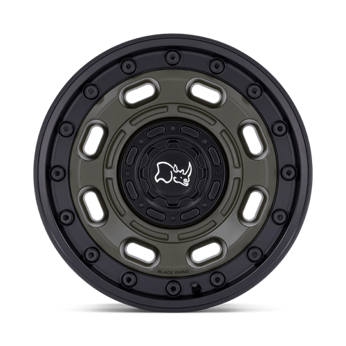 Black Rhino Hard Alloys | ATLAS | 20.0x10.00 | BLANK | -18 | OLIVE DRAB GREEN W/ BLACK LIP