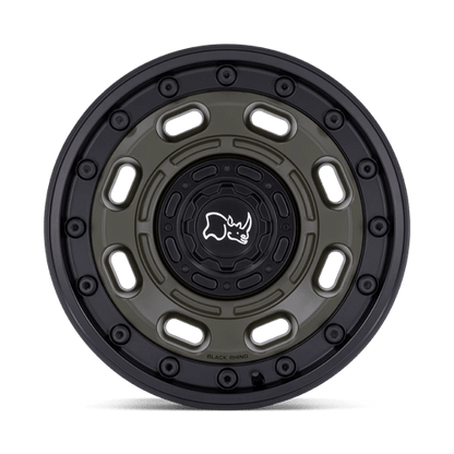 Black Rhino Hard Alloys | ATLAS | 20.0x10.00 | BLANK | -18 | OLIVE DRAB GREEN W/ BLACK LIP