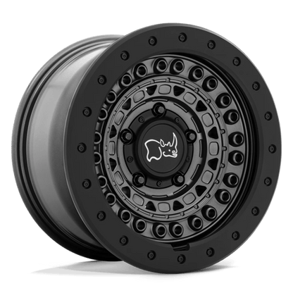 Black Rhino Hard Alloys | BARRICADE | 20.0x9.00 | 6X139.7 | -18 | GUN BLACK W/ BLACK ROCK GUARD