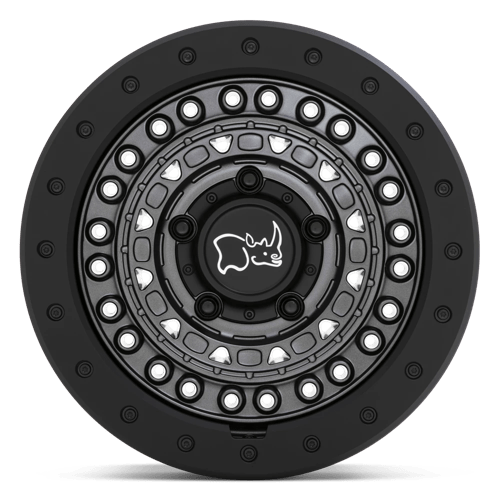 Black Rhino Hard Alloys | BARRICADE | 20.0x9.00 | 6X135 | 10 | GUN BLACK W/ BLACK ROCK GUARD