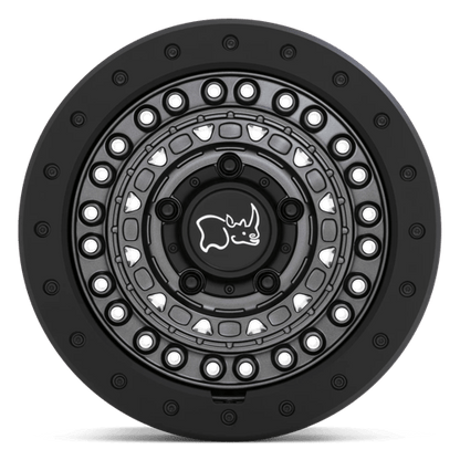 Black Rhino Hard Alloys | BARRICADE | 20.0x9.00 | 6X135 | 10 | GUN BLACK W/ BLACK ROCK GUARD